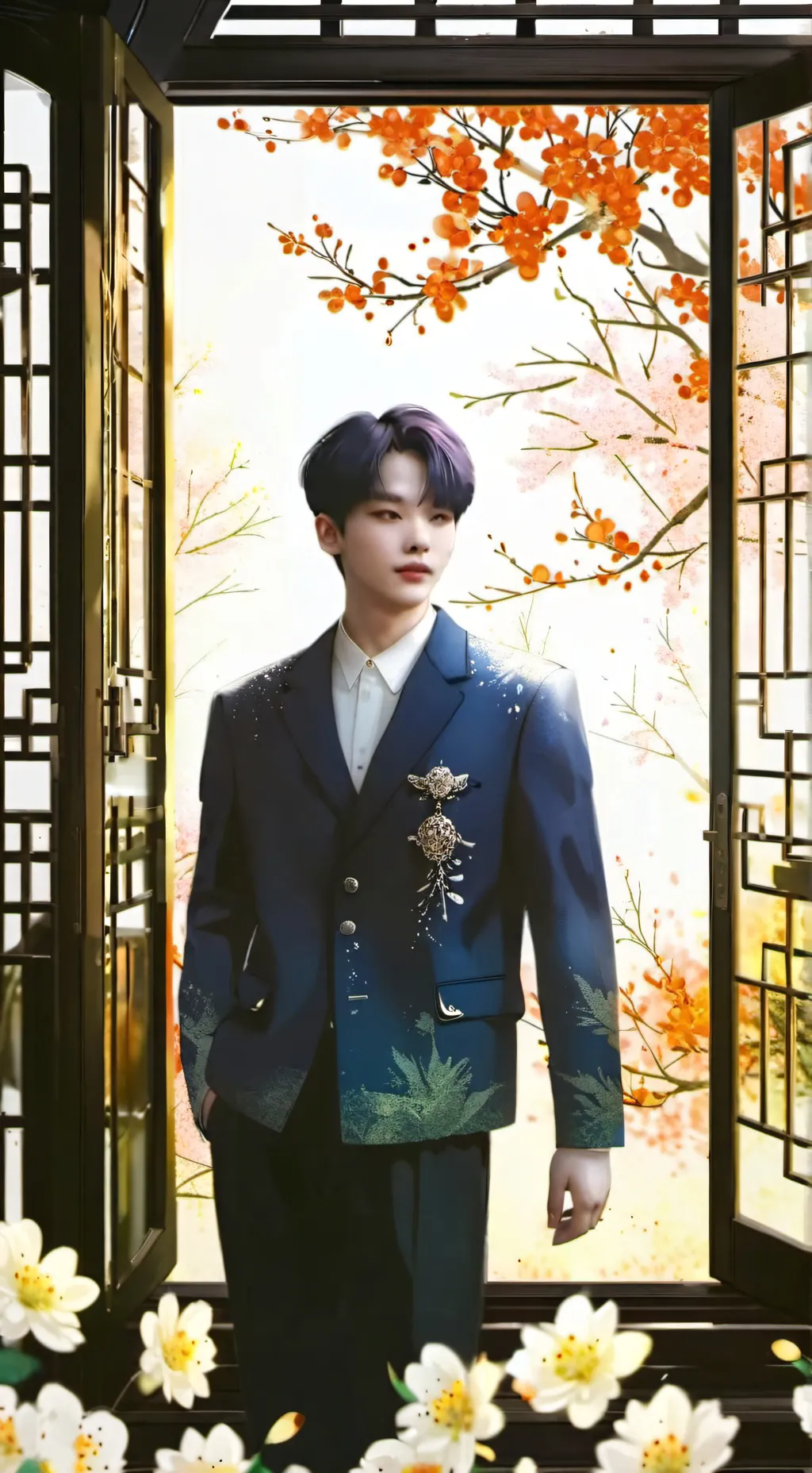 ai character: Alan  background