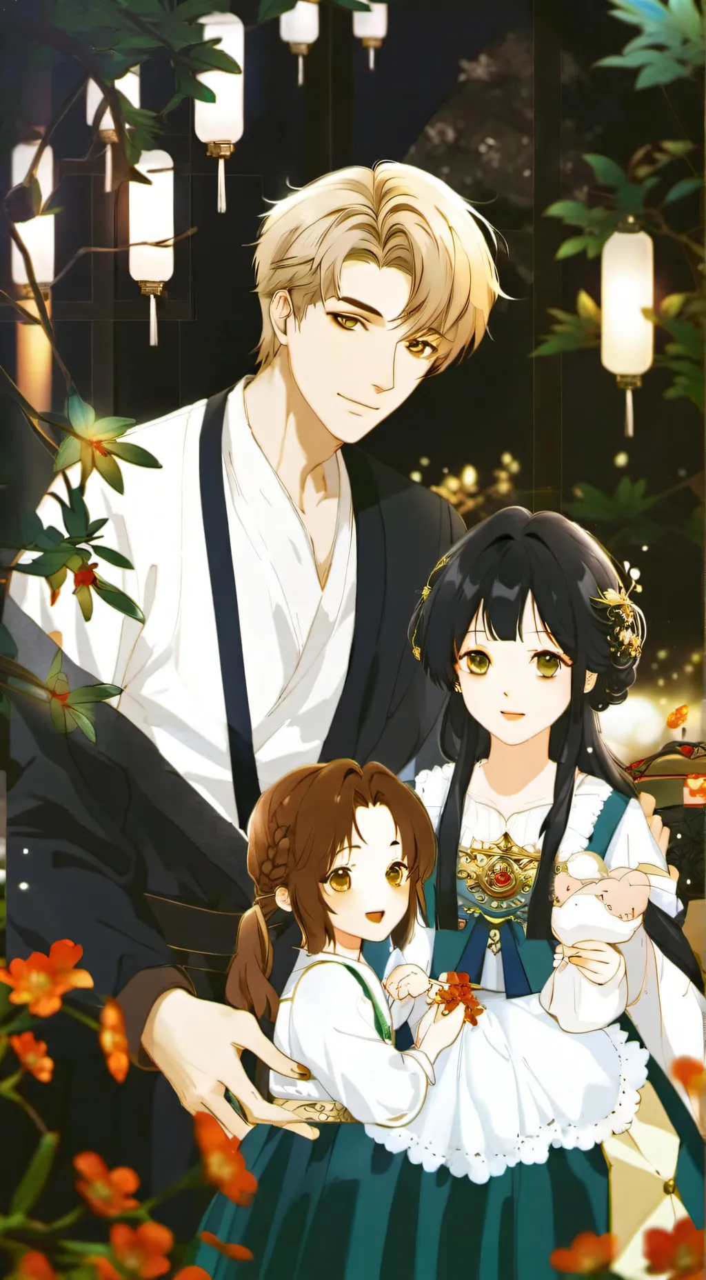 ai character: leo succulent lol background