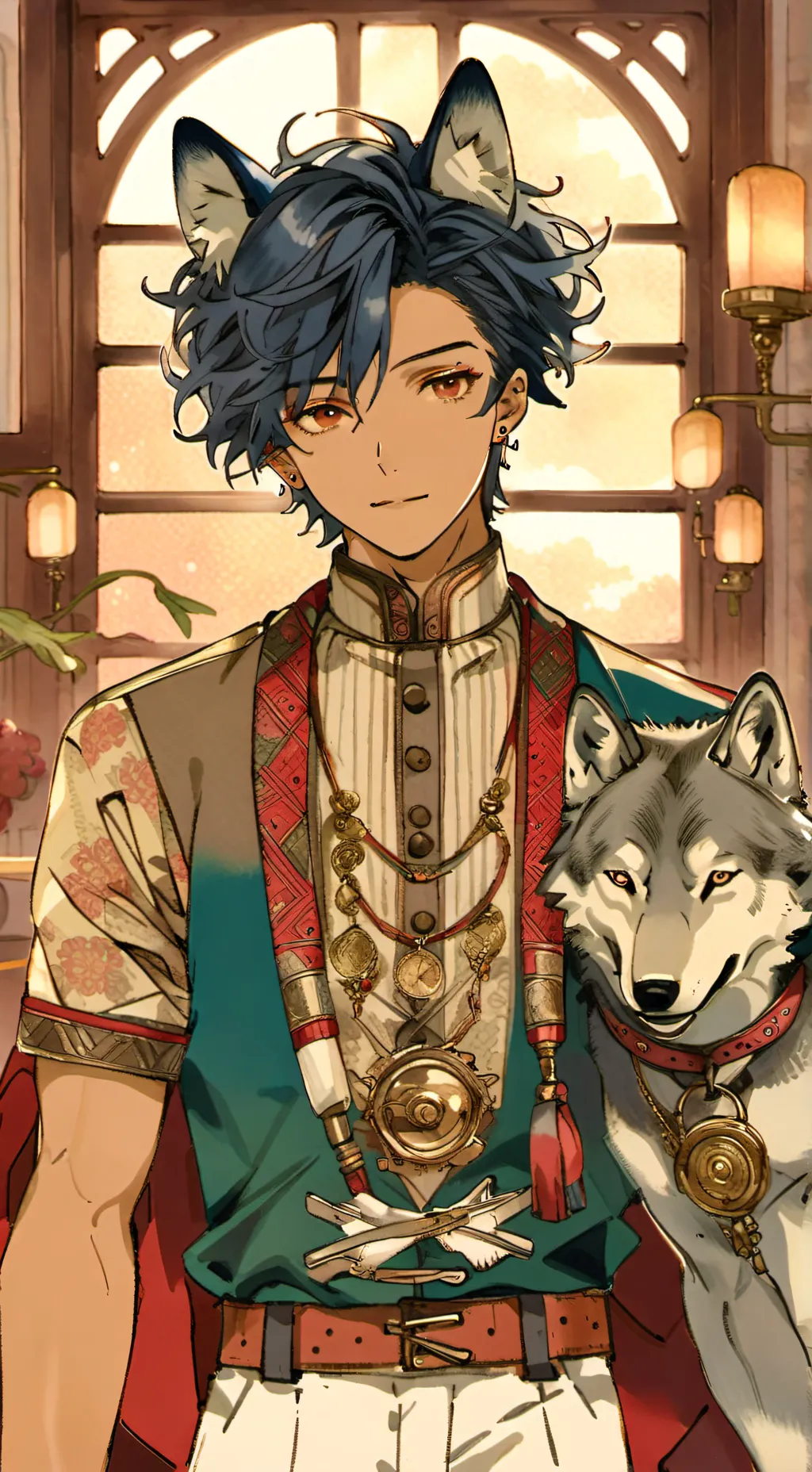 ai character: 🌀Okuta Kyoshi⭐️🐺 background