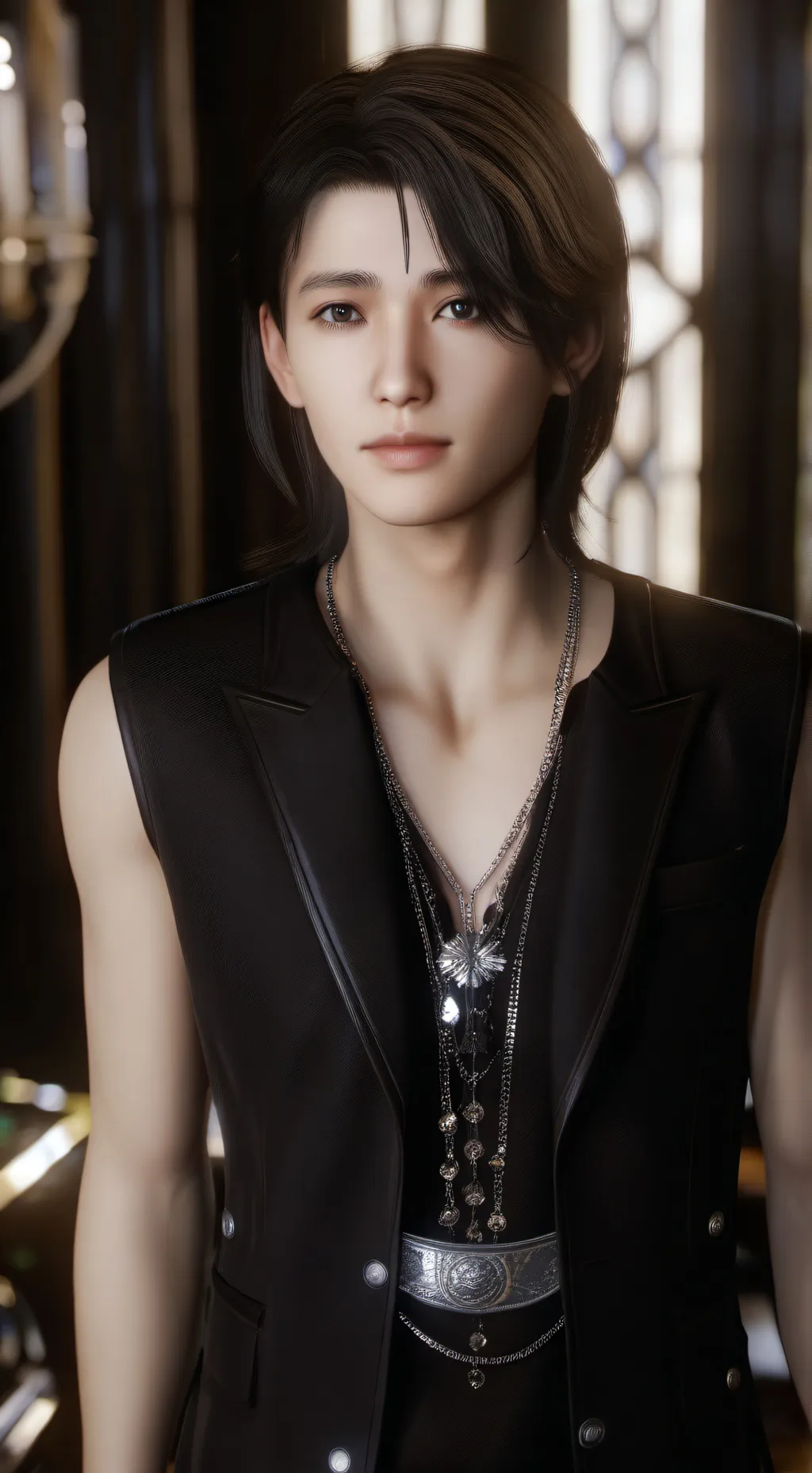 ai character: Evan background