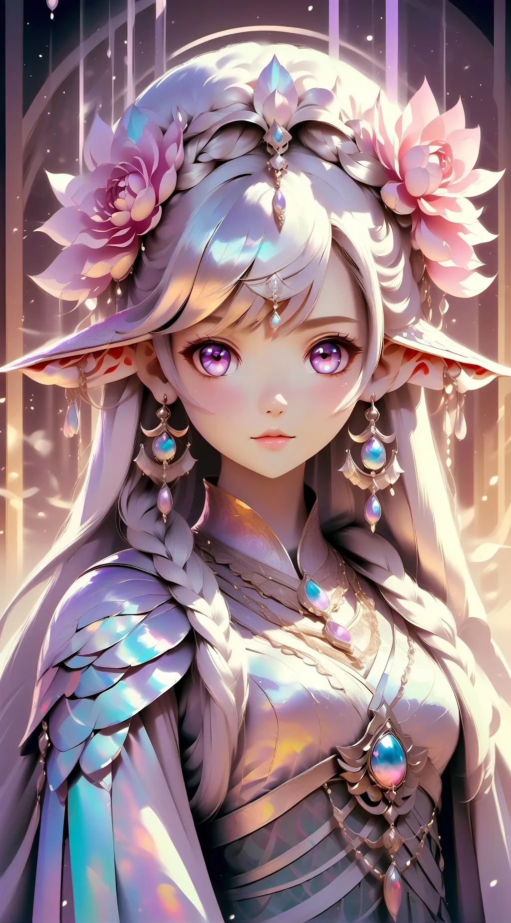 ai character: la muerte background