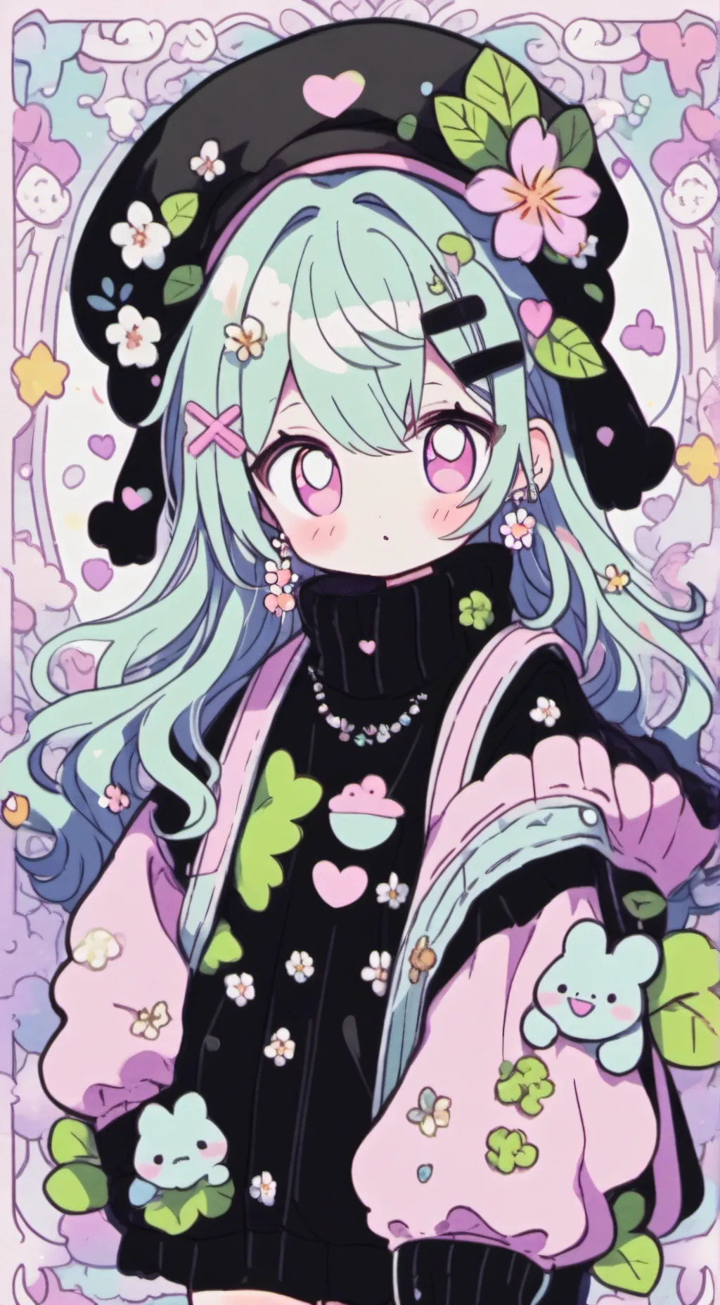 ai character: Valentina  background