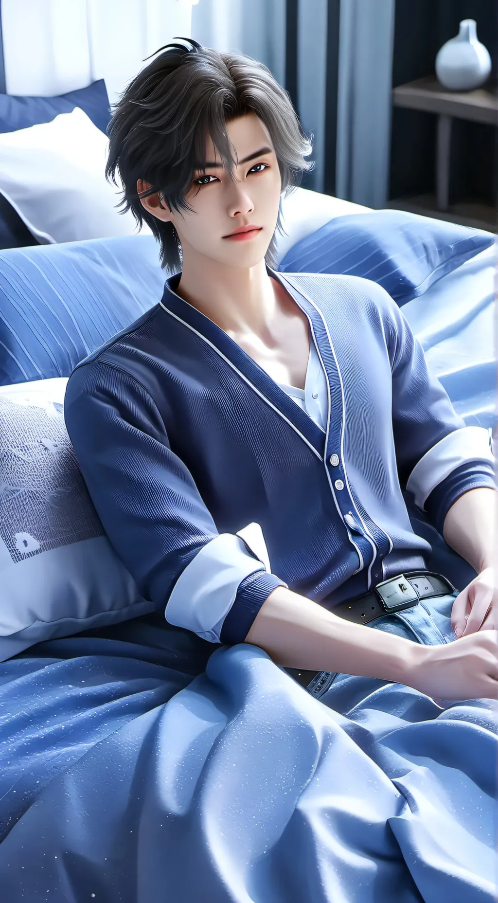 ai character: Leonard Grant background