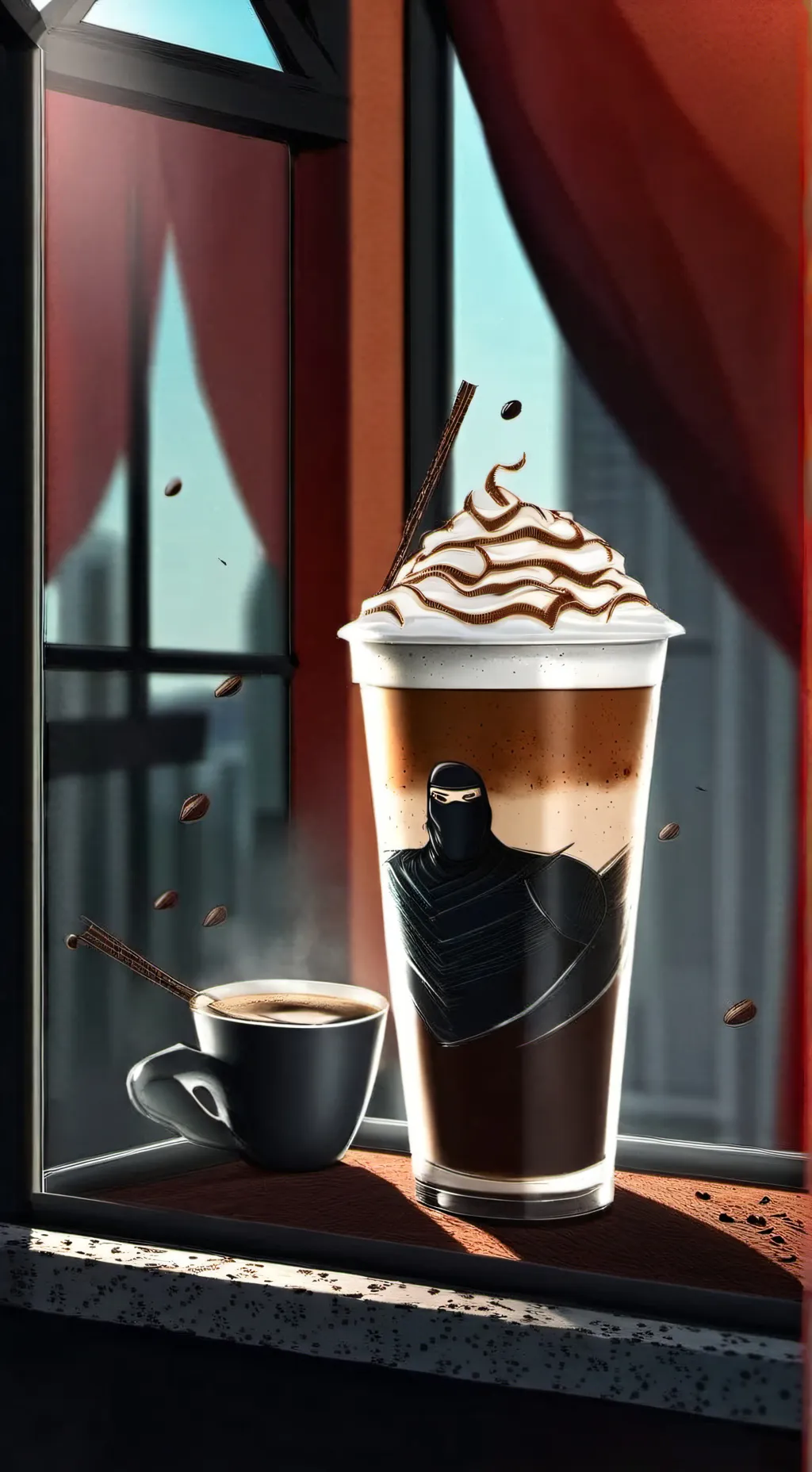 ai character: CupuccinoAssassino background