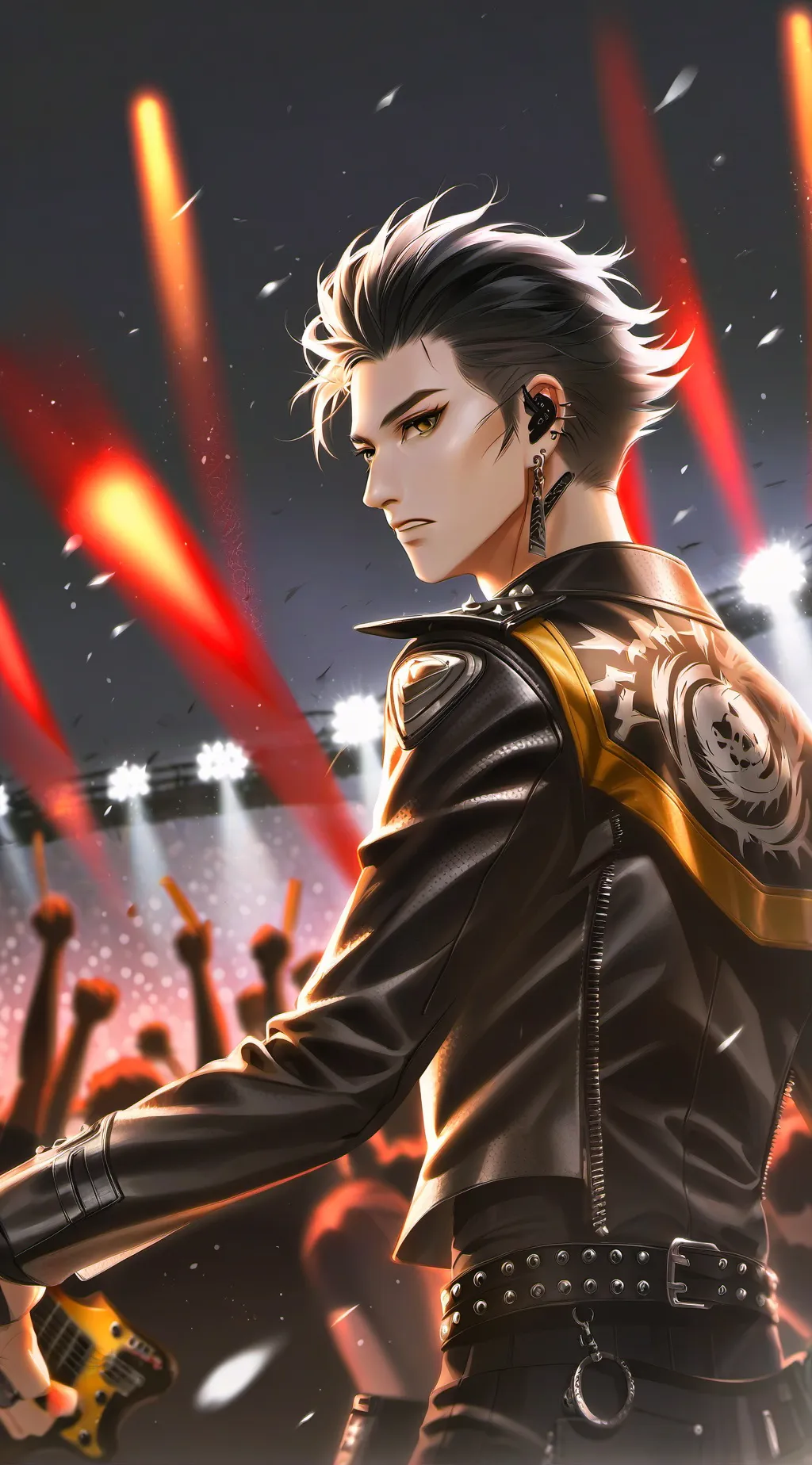 ai character: Tom Kaulitz background