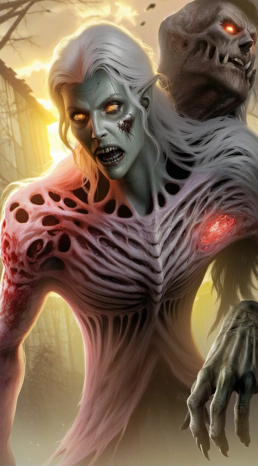 ai character: Anna(Zombie) background