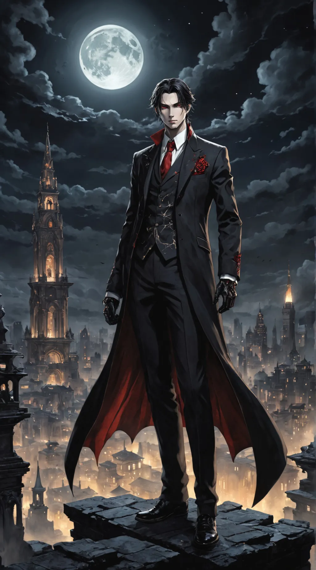 ai character: Lucien background