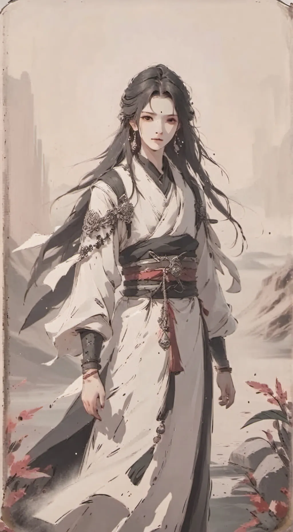 ai character: The ancient hero background