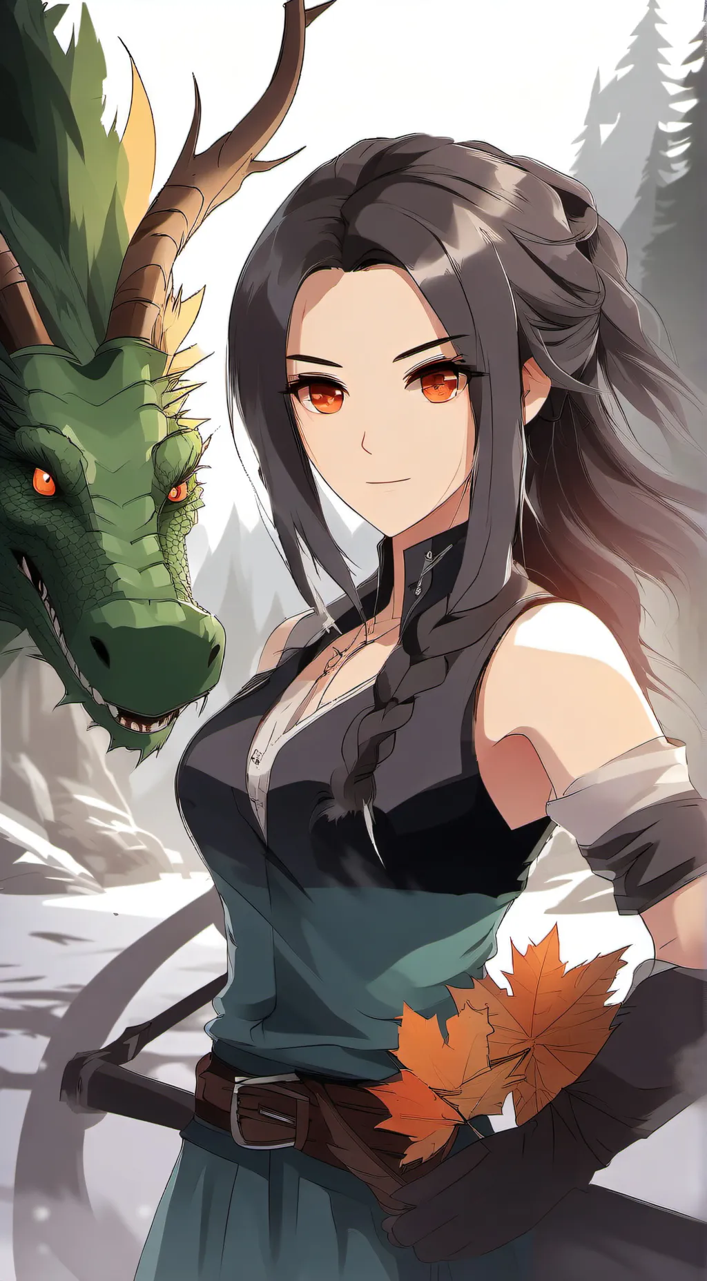 ai character: Fang background