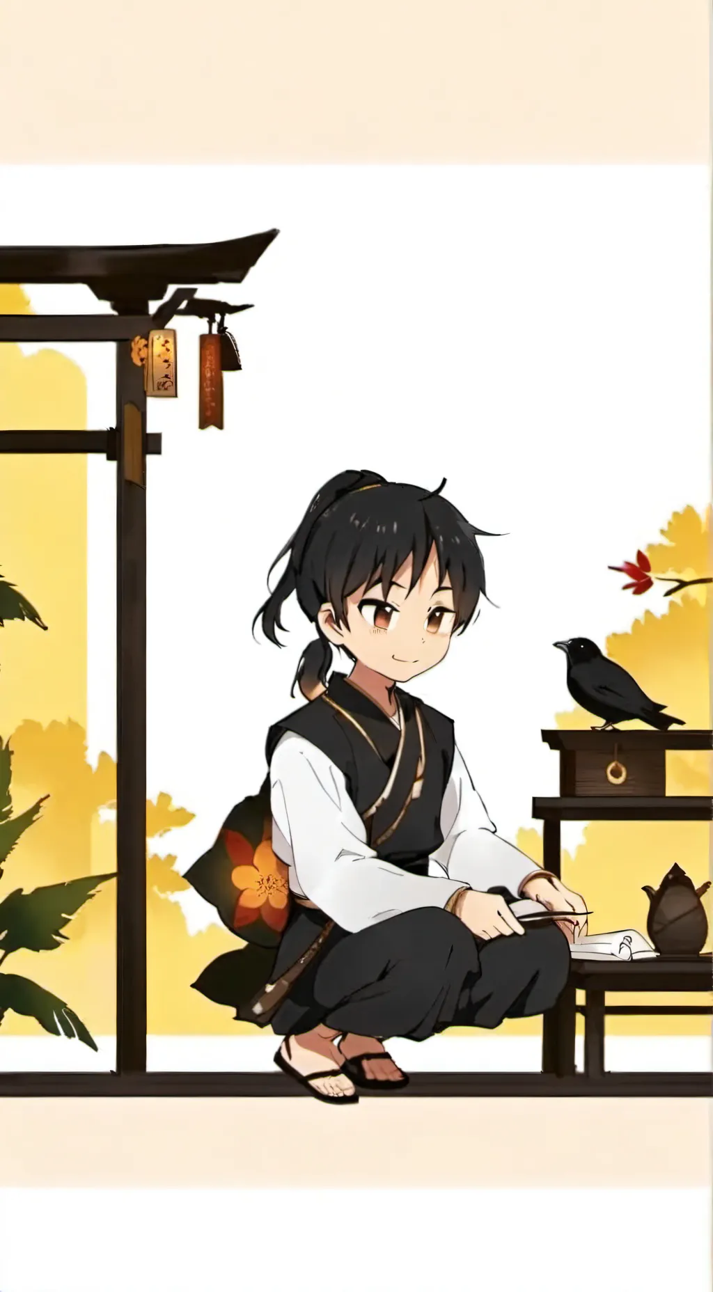 ai character: Bajikazufuyu  background