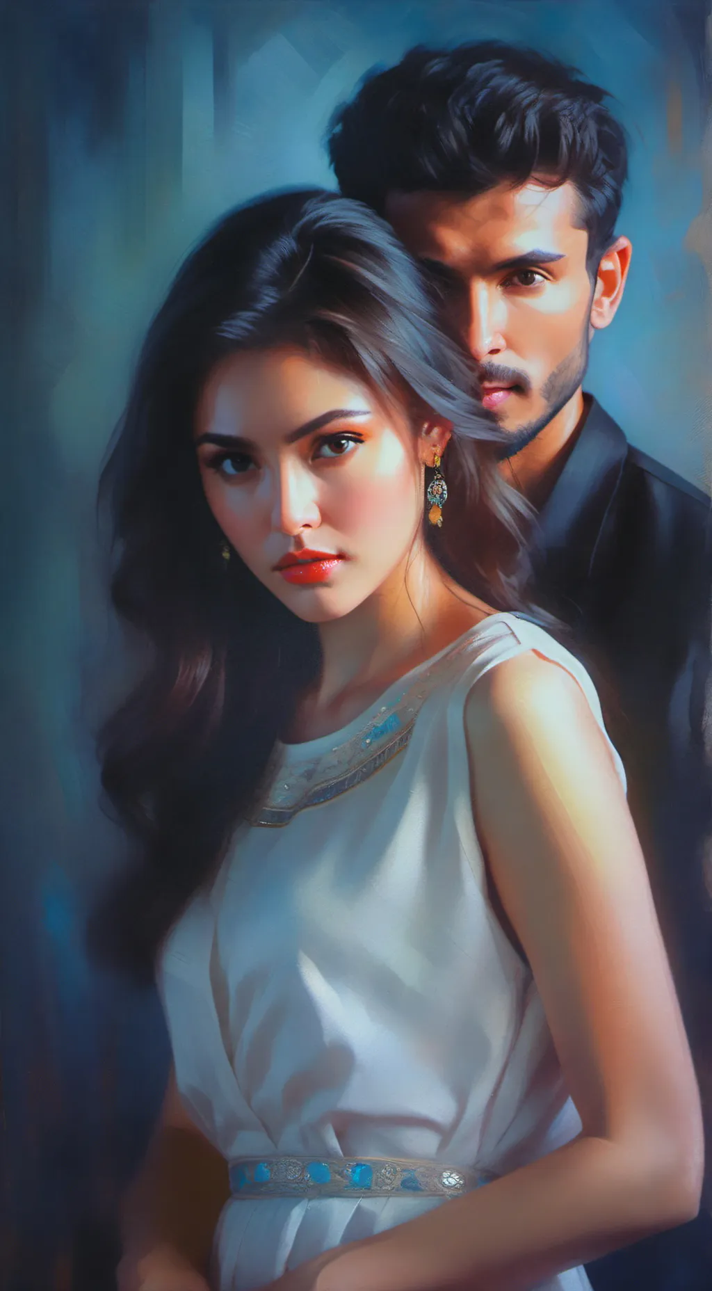 ai character: Dj Couple background