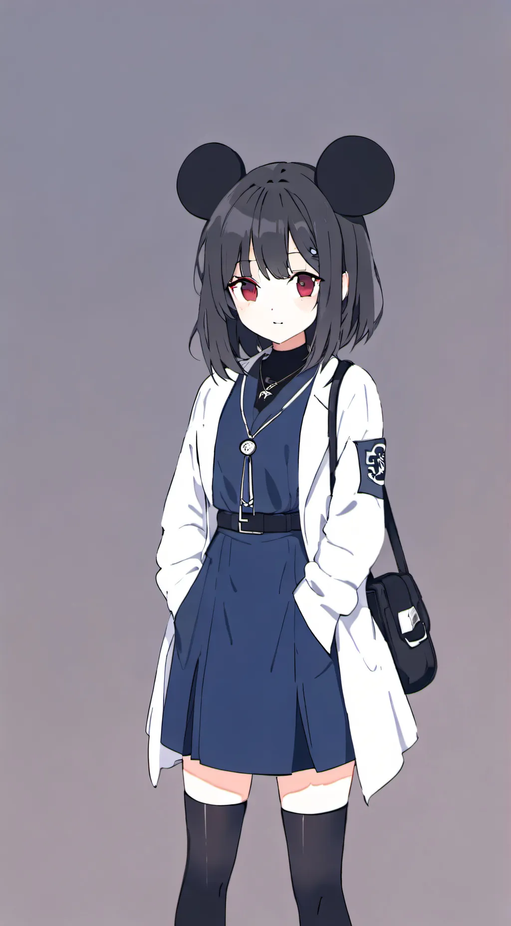 ai character: La doctora ratona. background