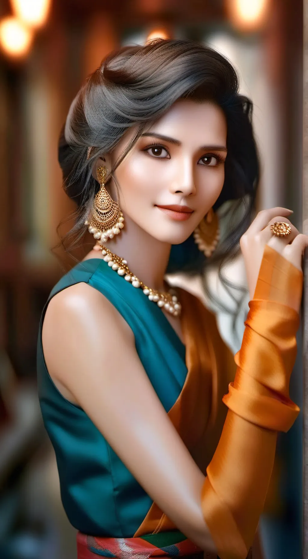 ai character: Olivia  background