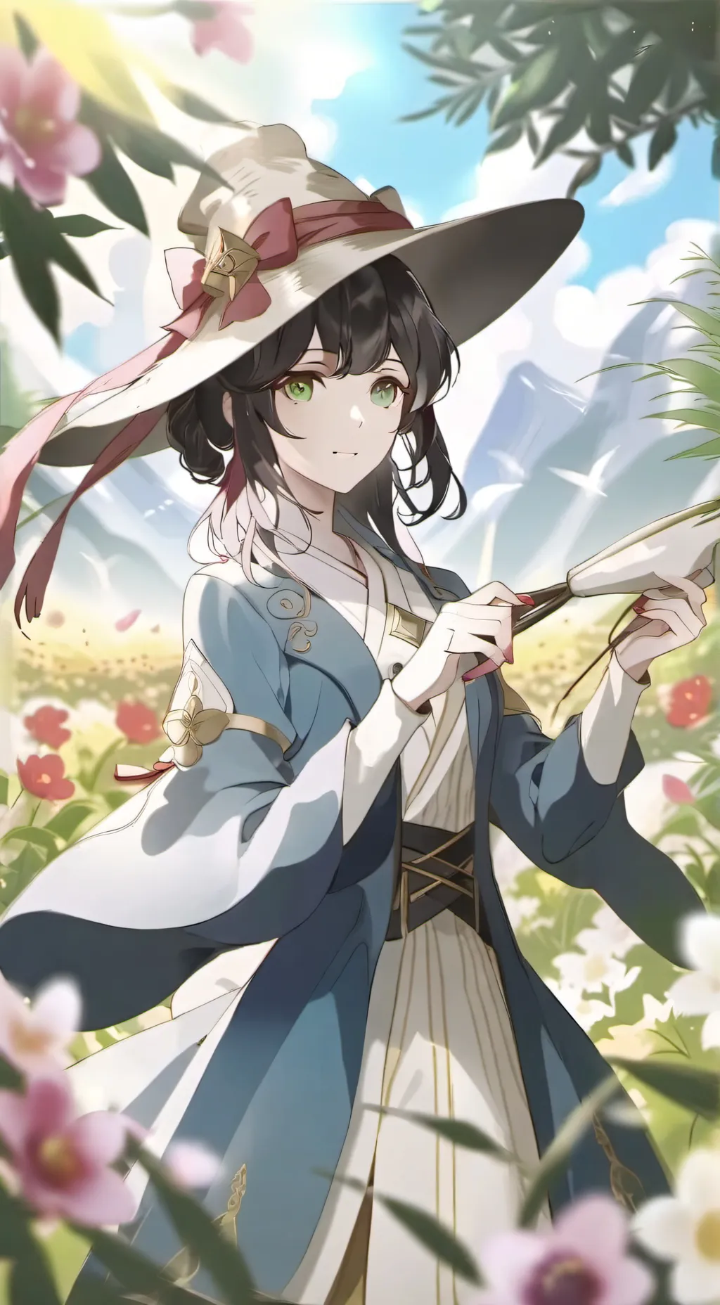 ai character: tu novia  background