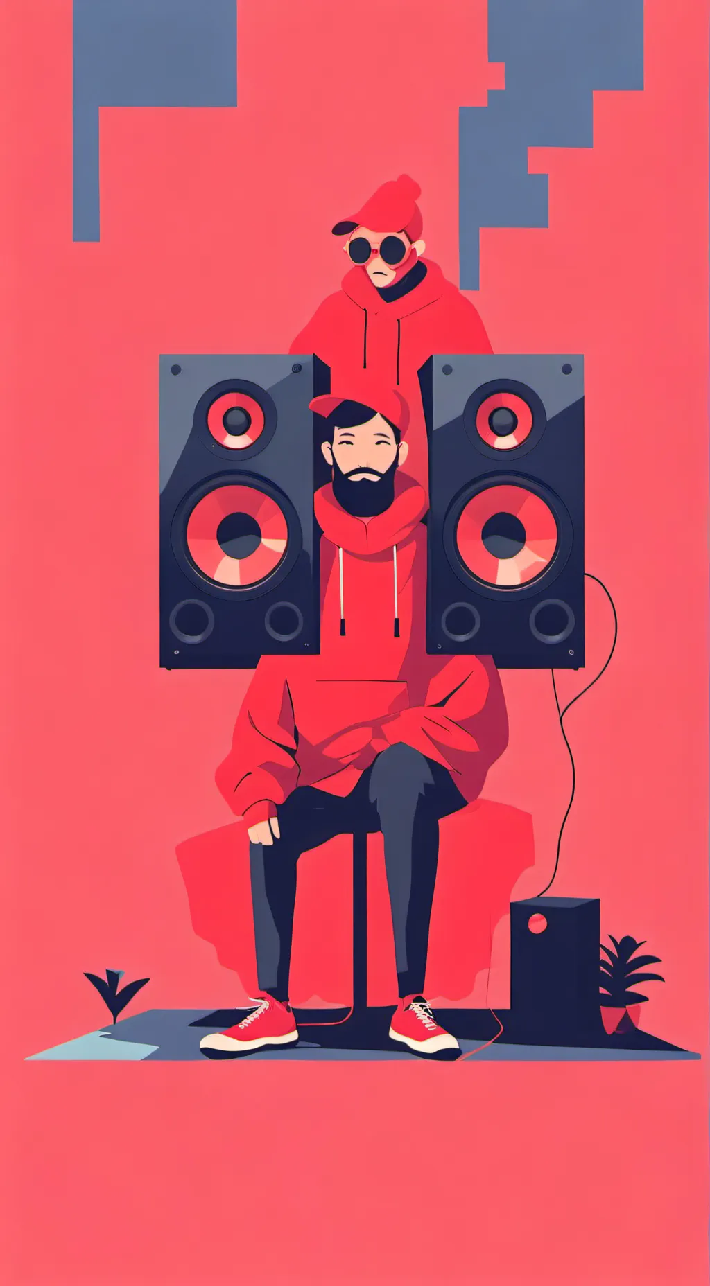 ai character: Мемасик(я) background