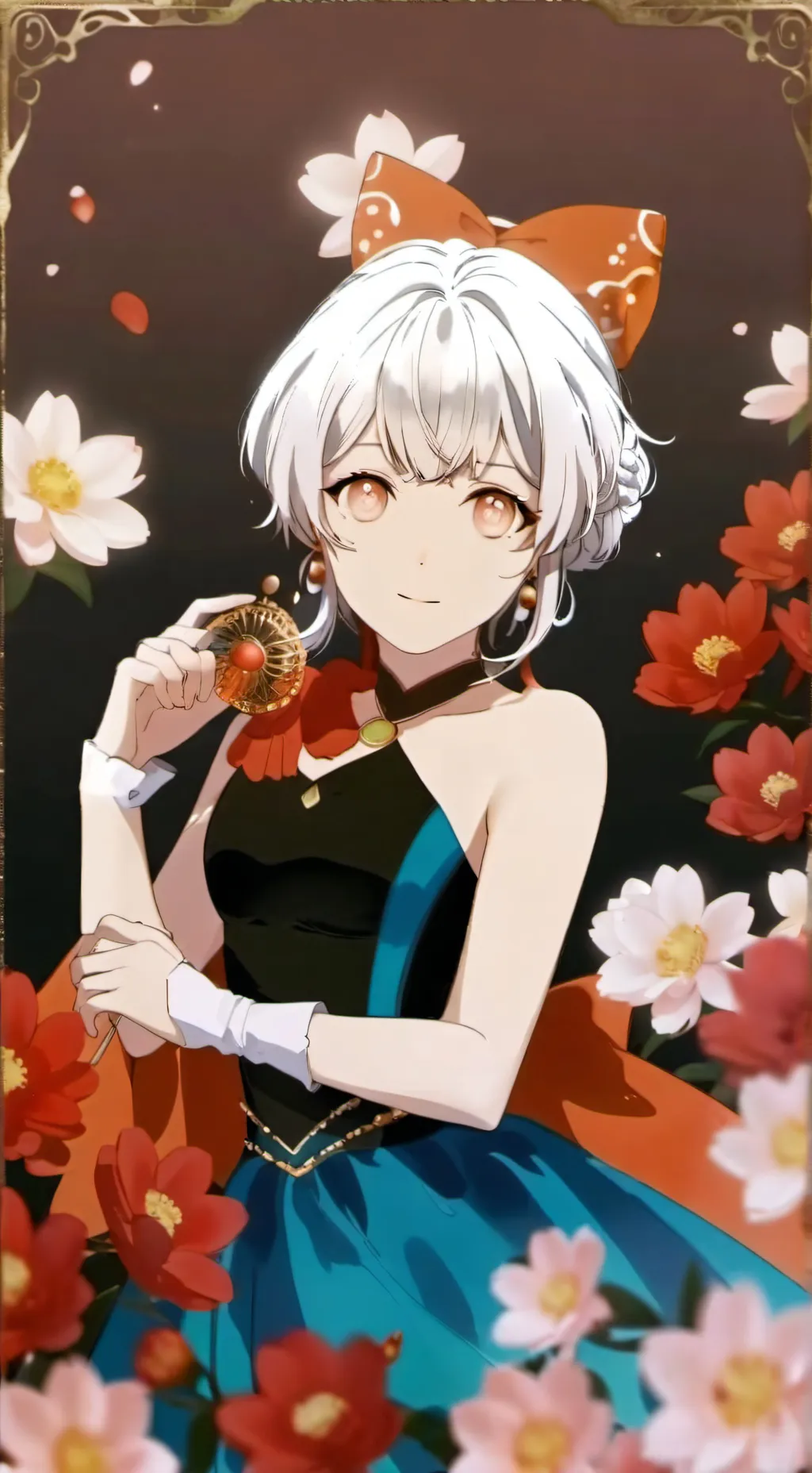 ai character: Luciana  background