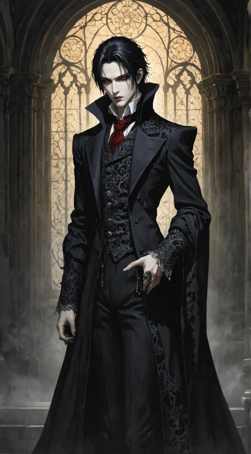 ai character: Lucien background