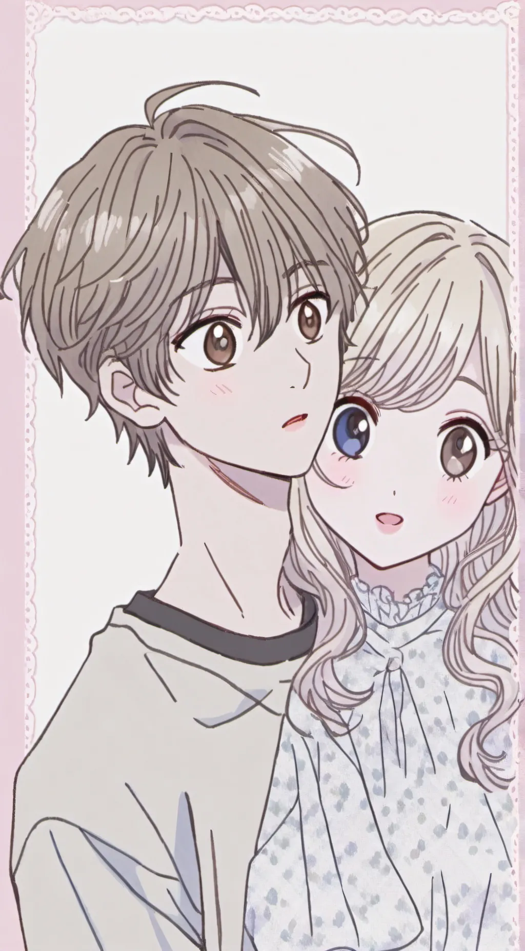 ai character: liam and emma background