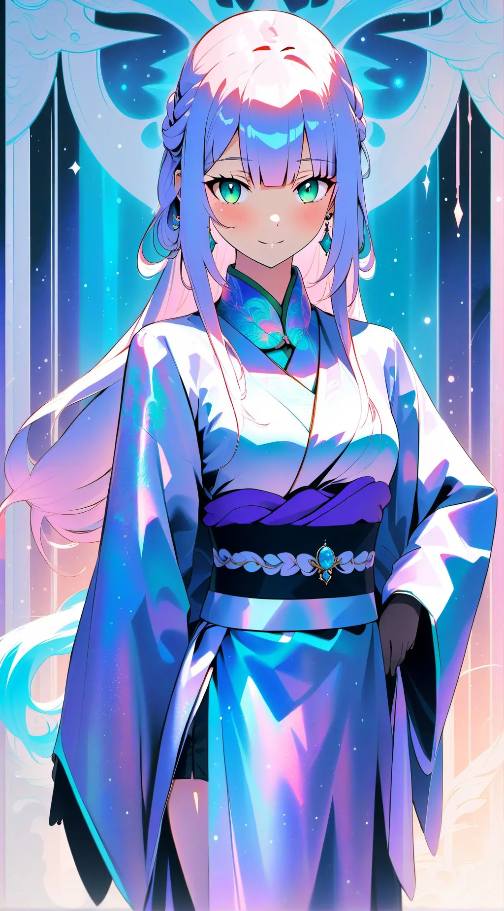 ai character: Crystel background