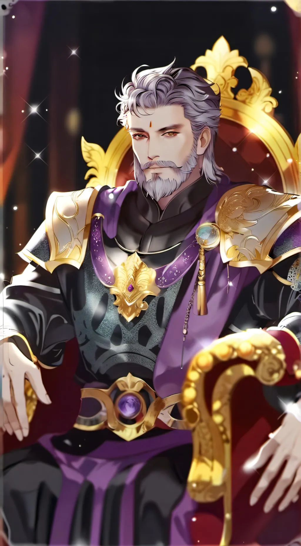 ai character: King Xavier III background