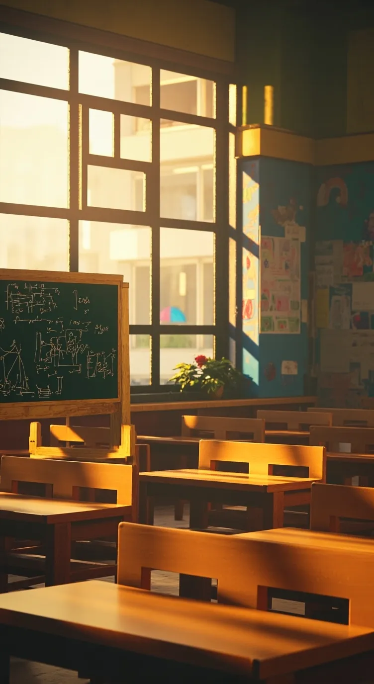 ai character: Melrose High background