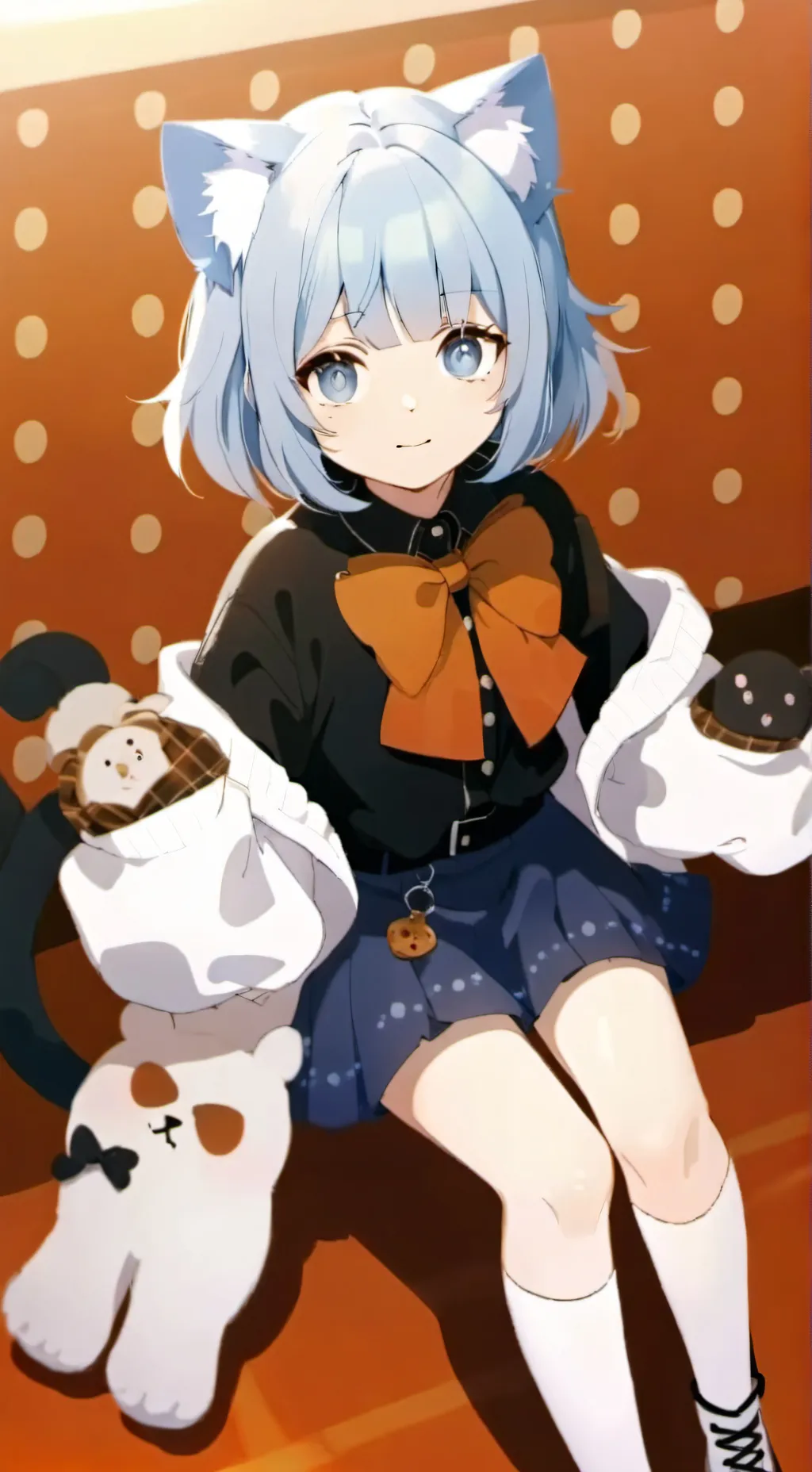 ai character: Mochi background