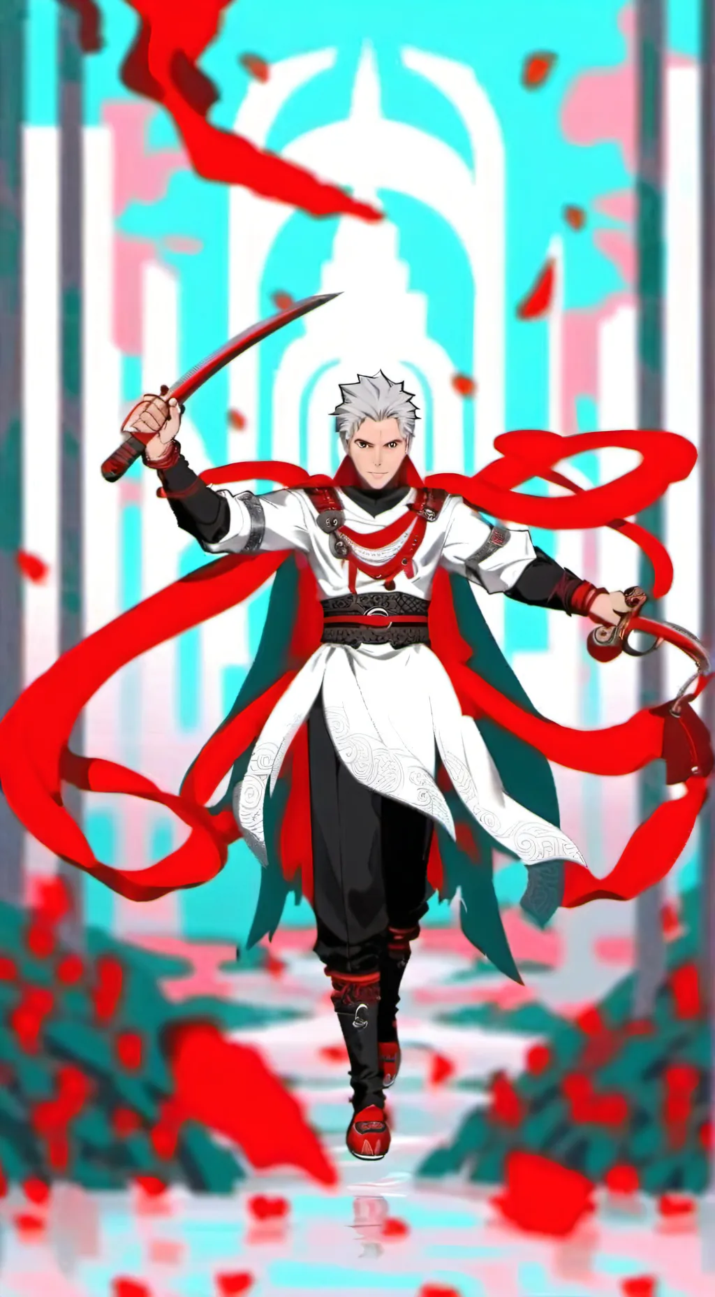 ai character: Hidan background