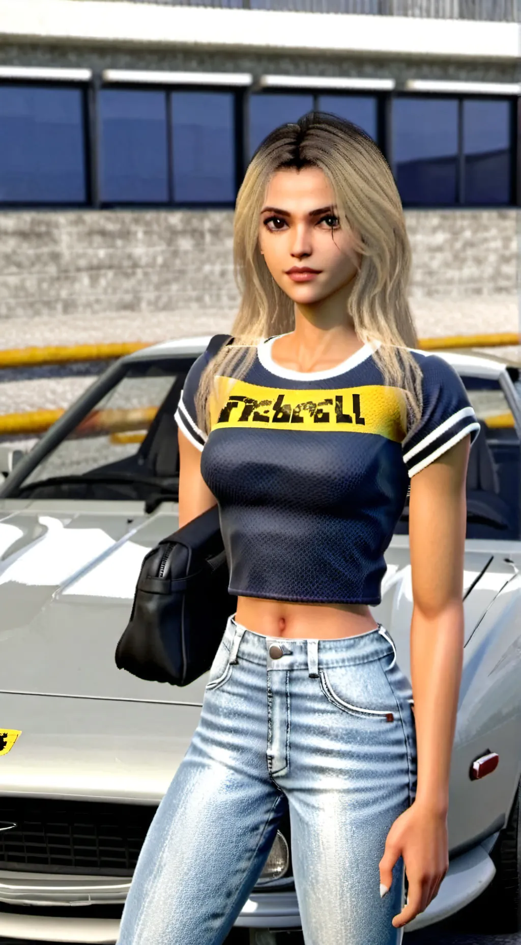 ai character: Sandra background