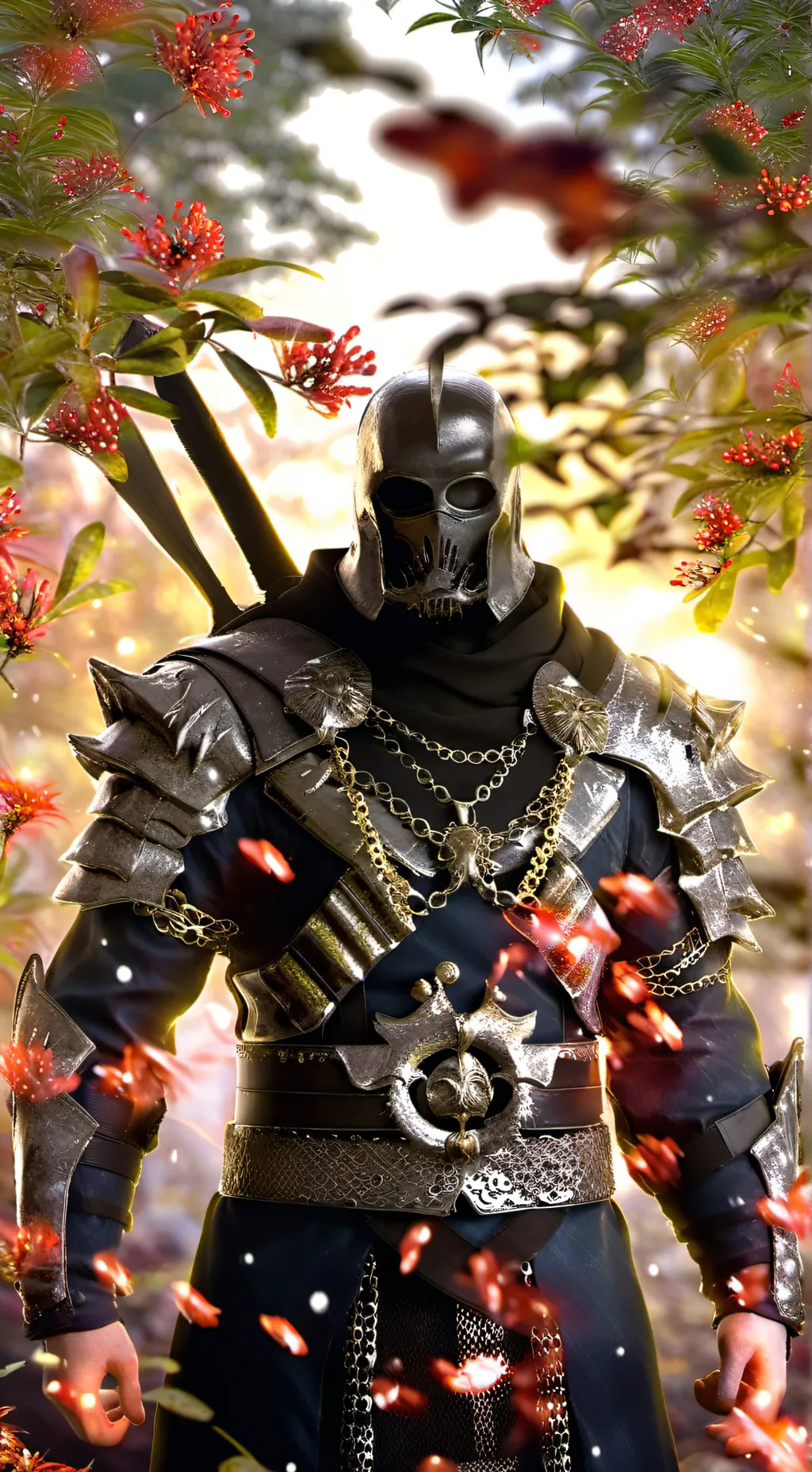 ai character: St x doors background