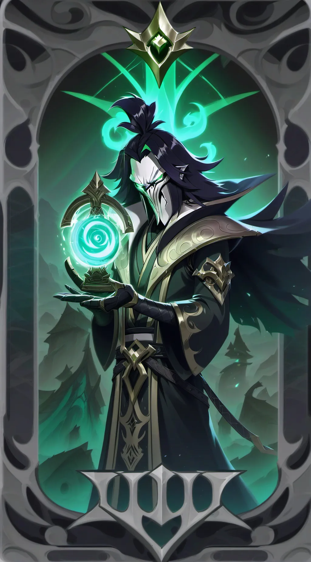 ai character: Morte fpe background