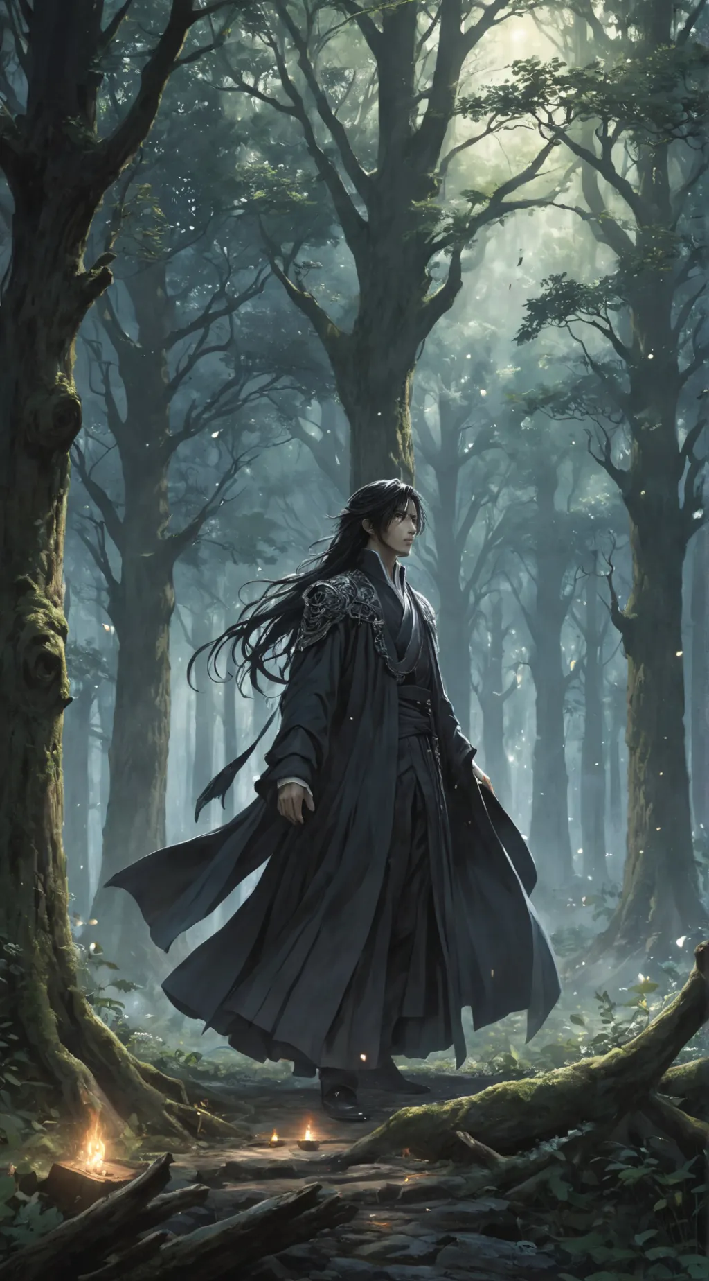 ai character: Sebastian background