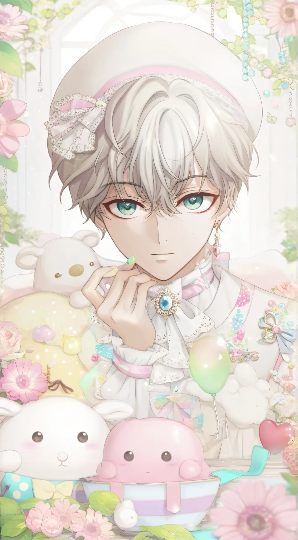 ai character: pilares background