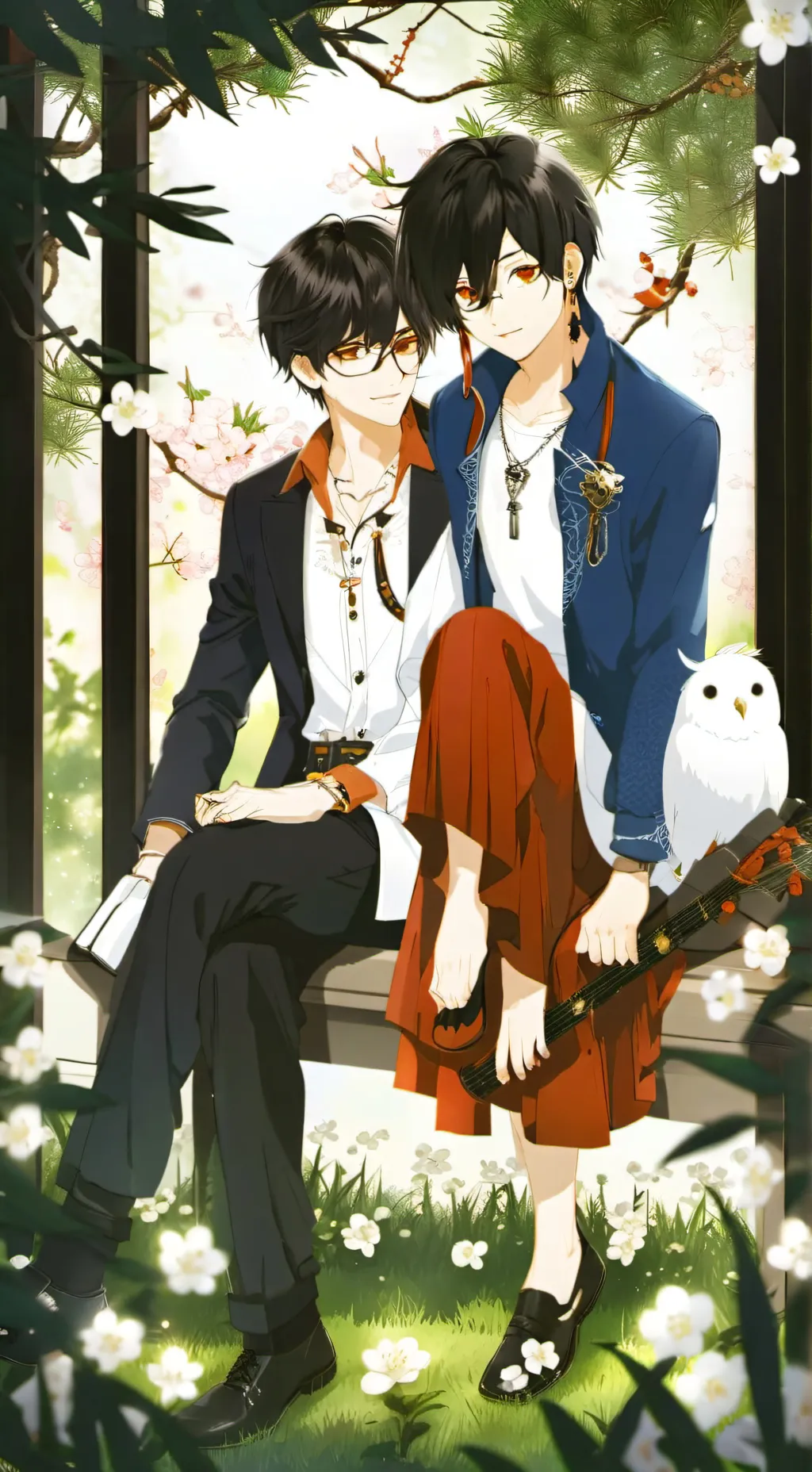 ai character: you're brother's🌹🥀 background