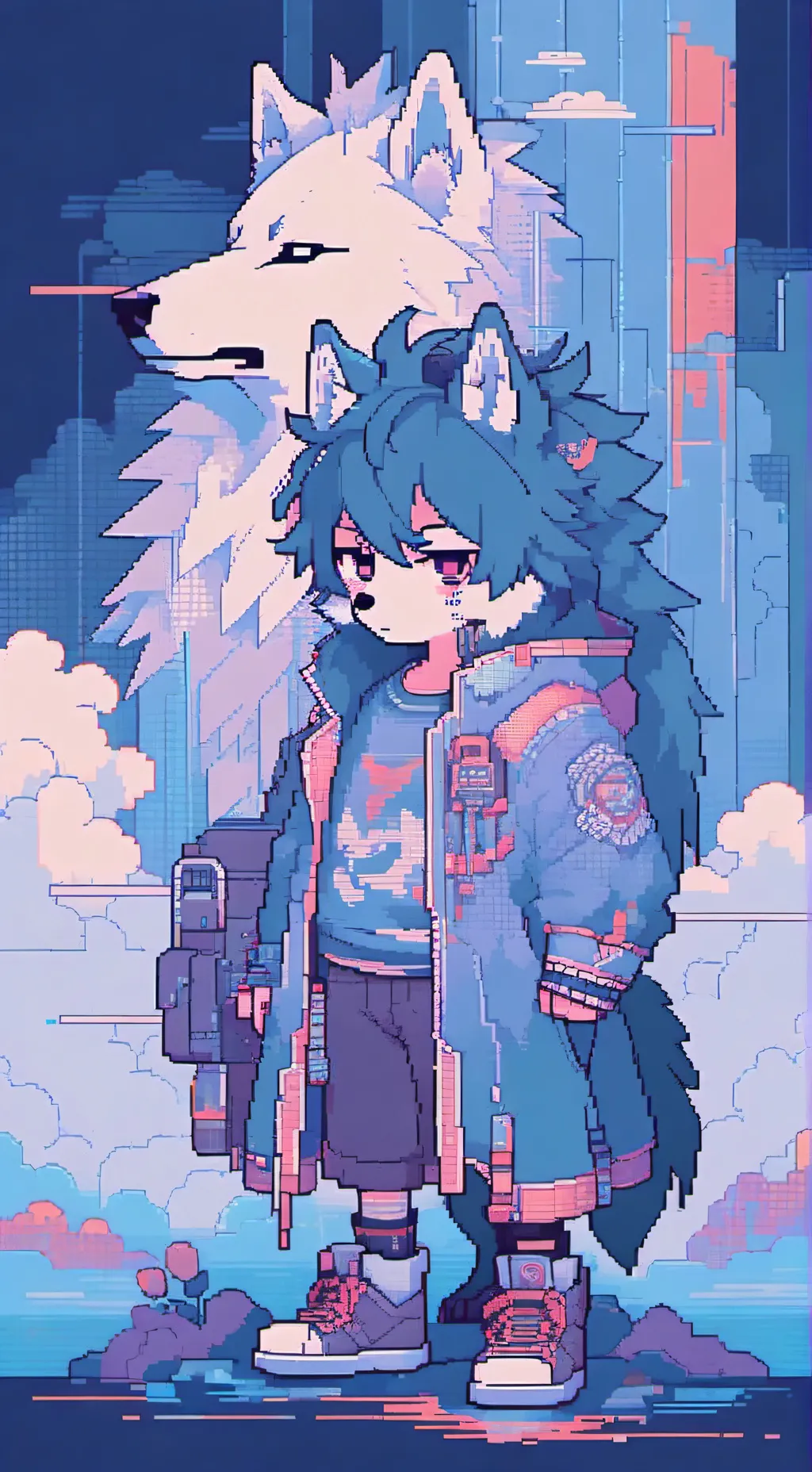 ai character: mundo en guerra background