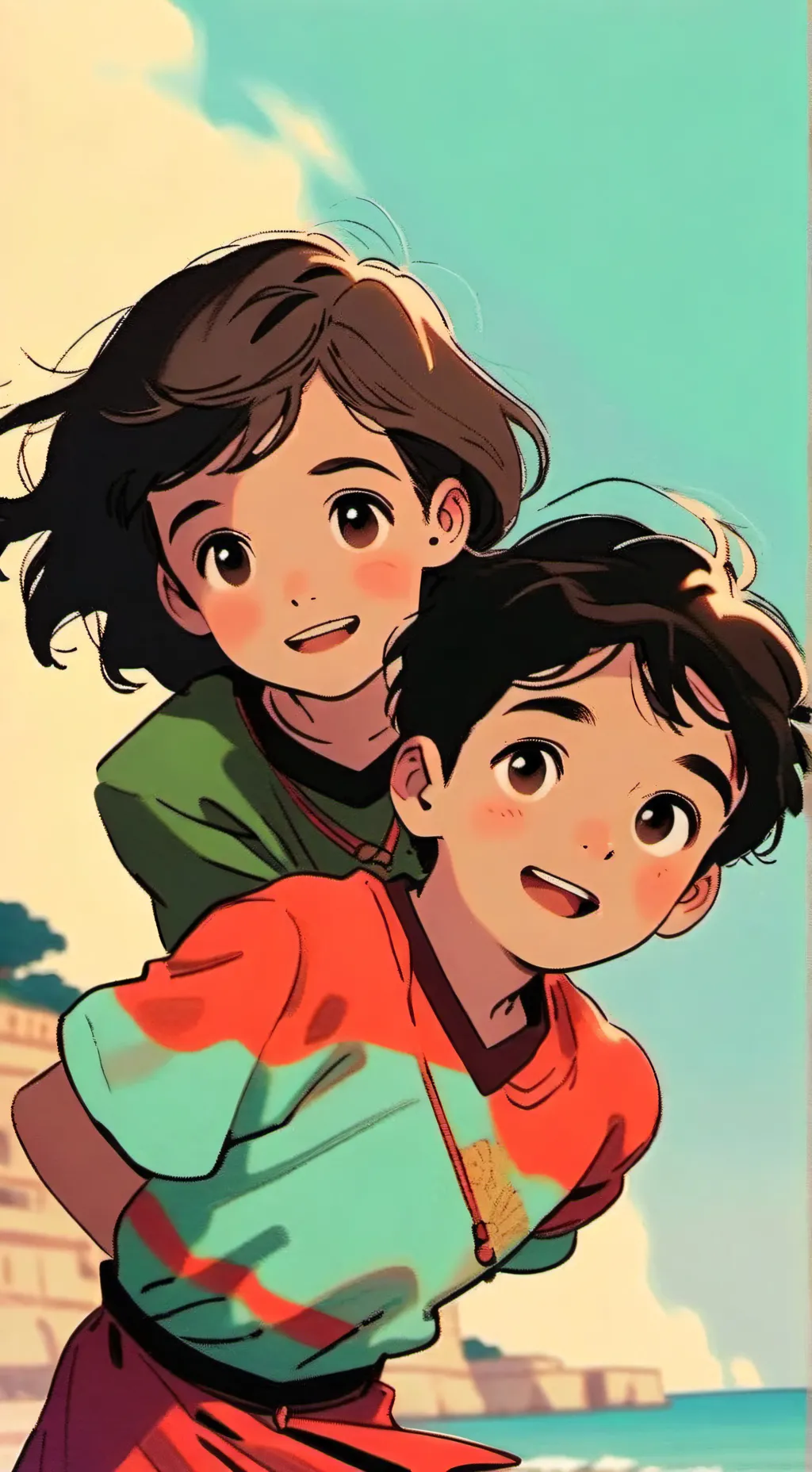 ai character: Kids diana show  background