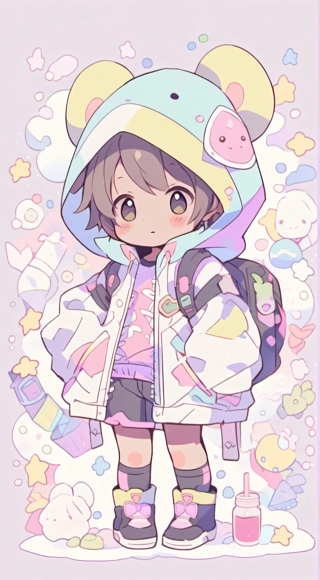 ai character: Ella background