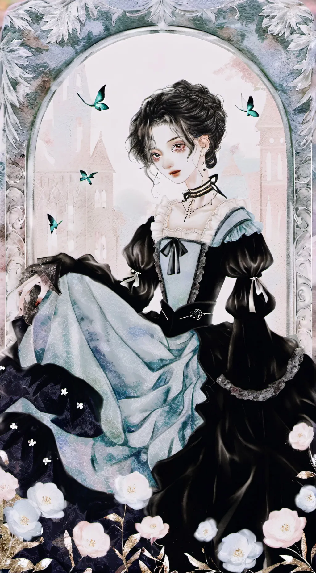 ai character: Android vs apple background