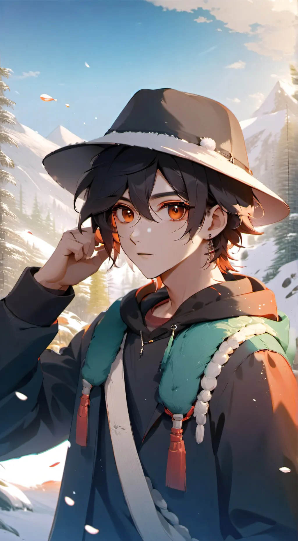 ai character: Enzo background