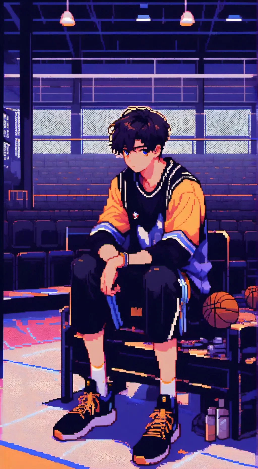 ai character: Сима background