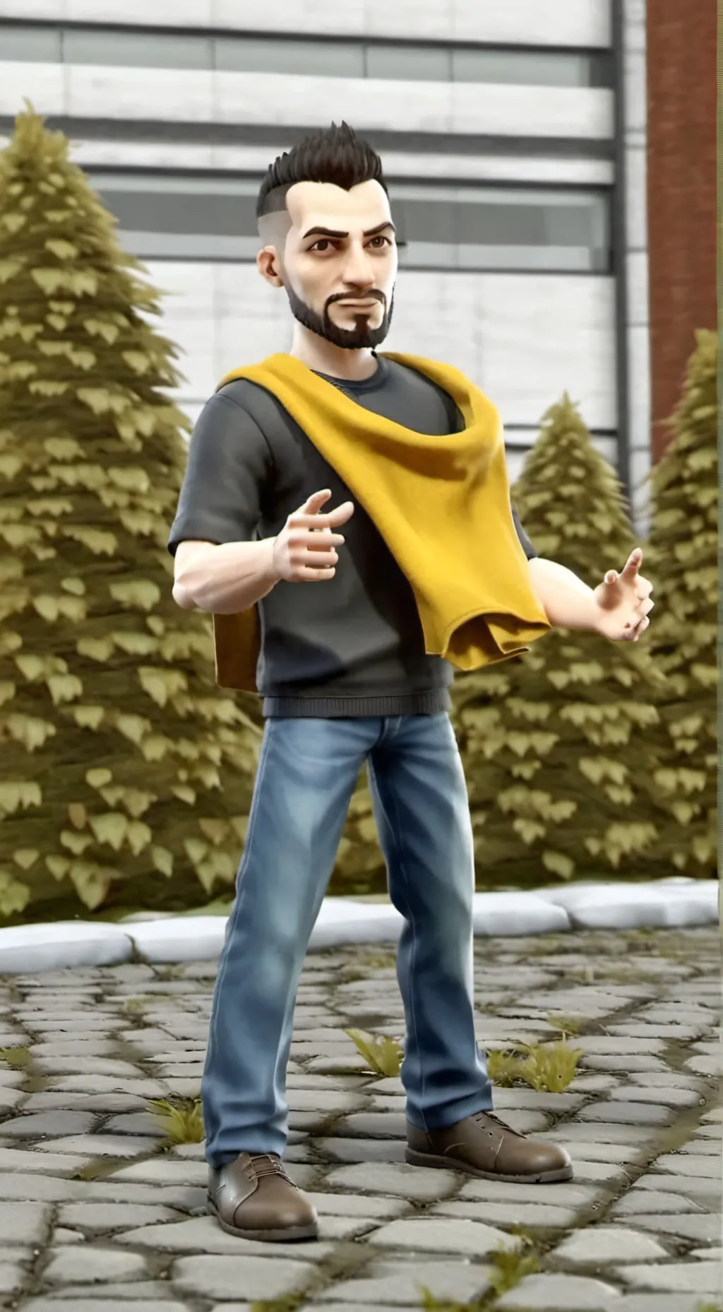 ai character: Matthew qurew background