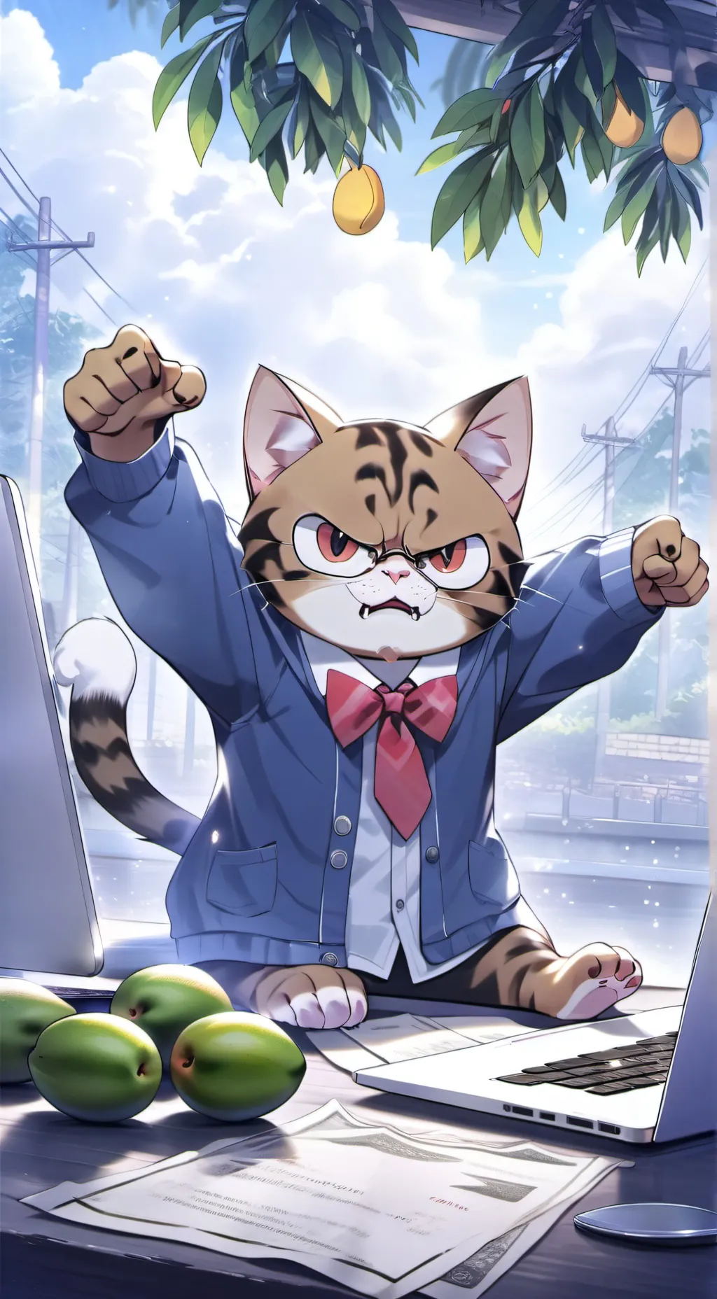 ai character: yatta & looey background