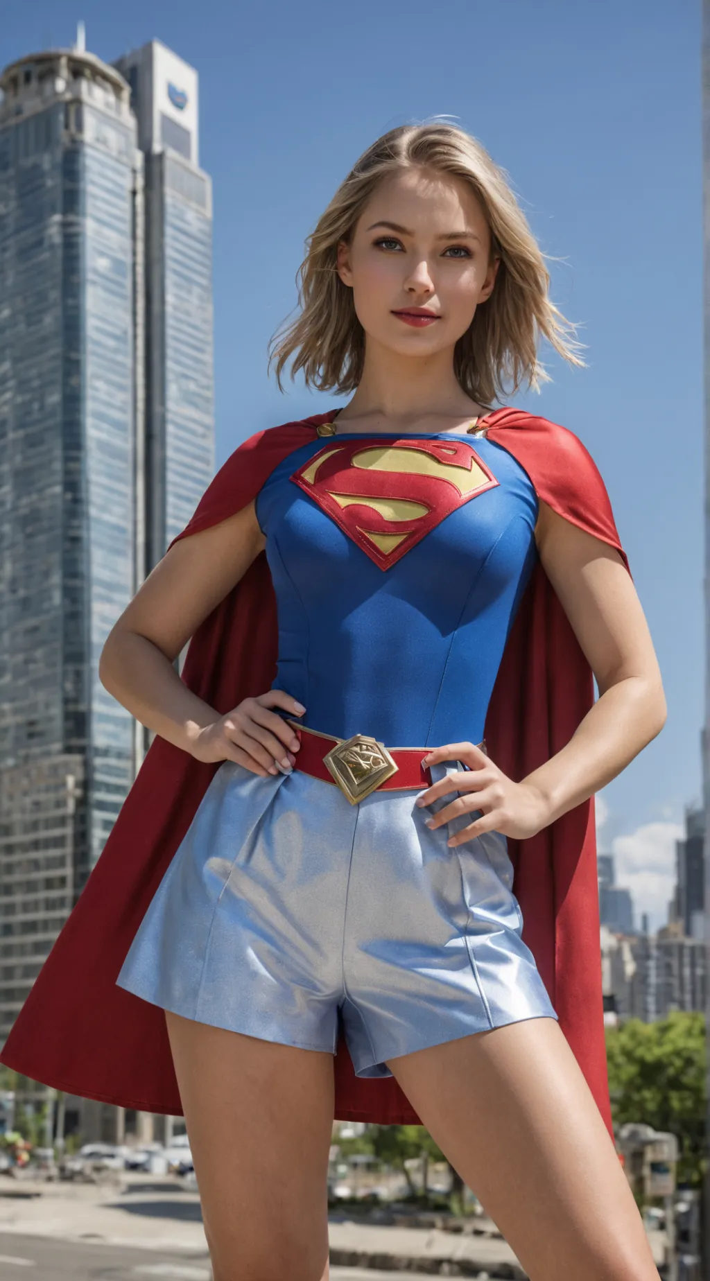 ai character: Kara Zor-El background