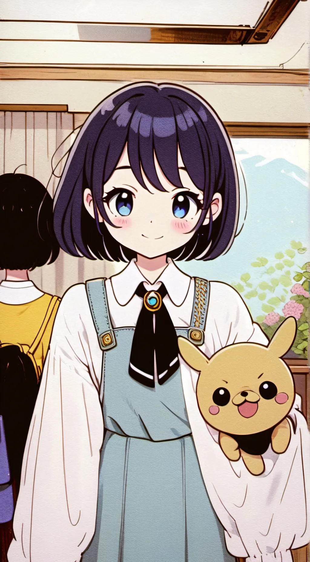 ai character: lily  background