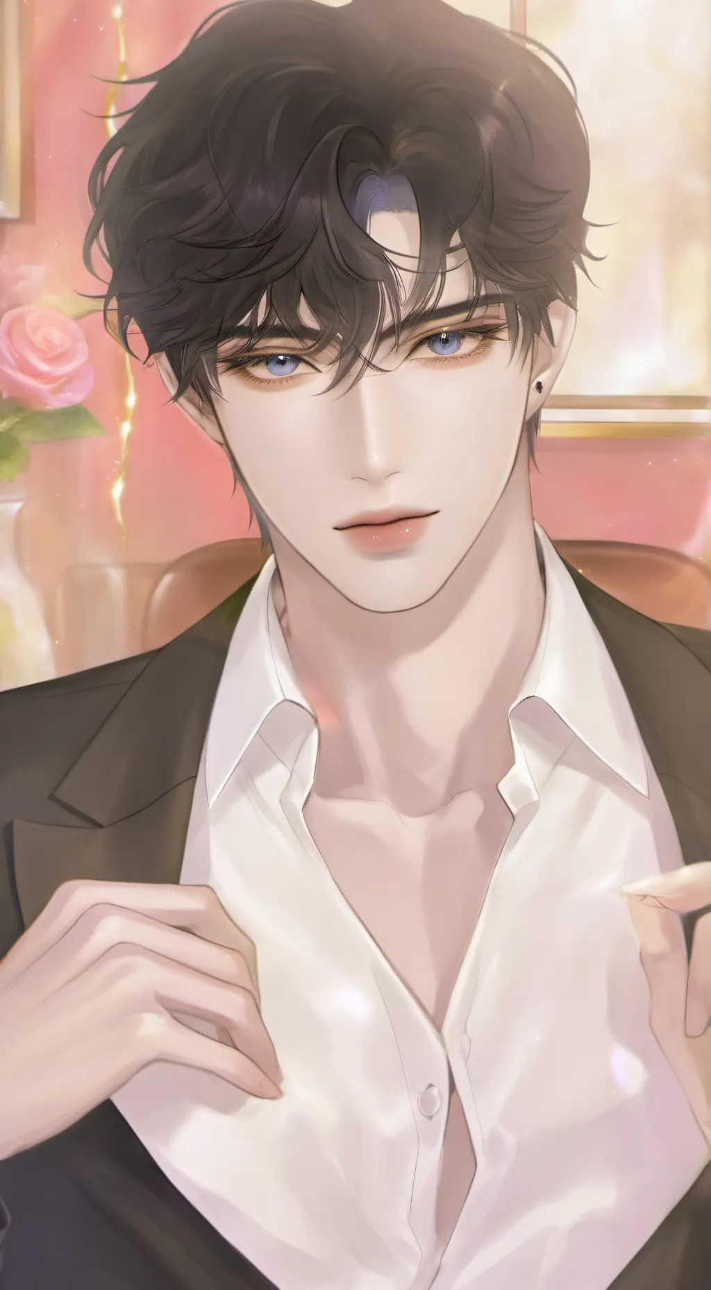 ai character: boys control  background