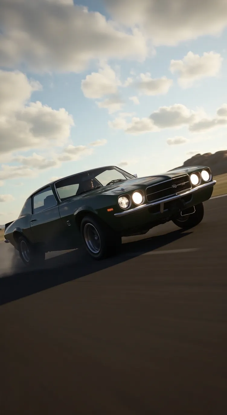 ai character: cool car bro background