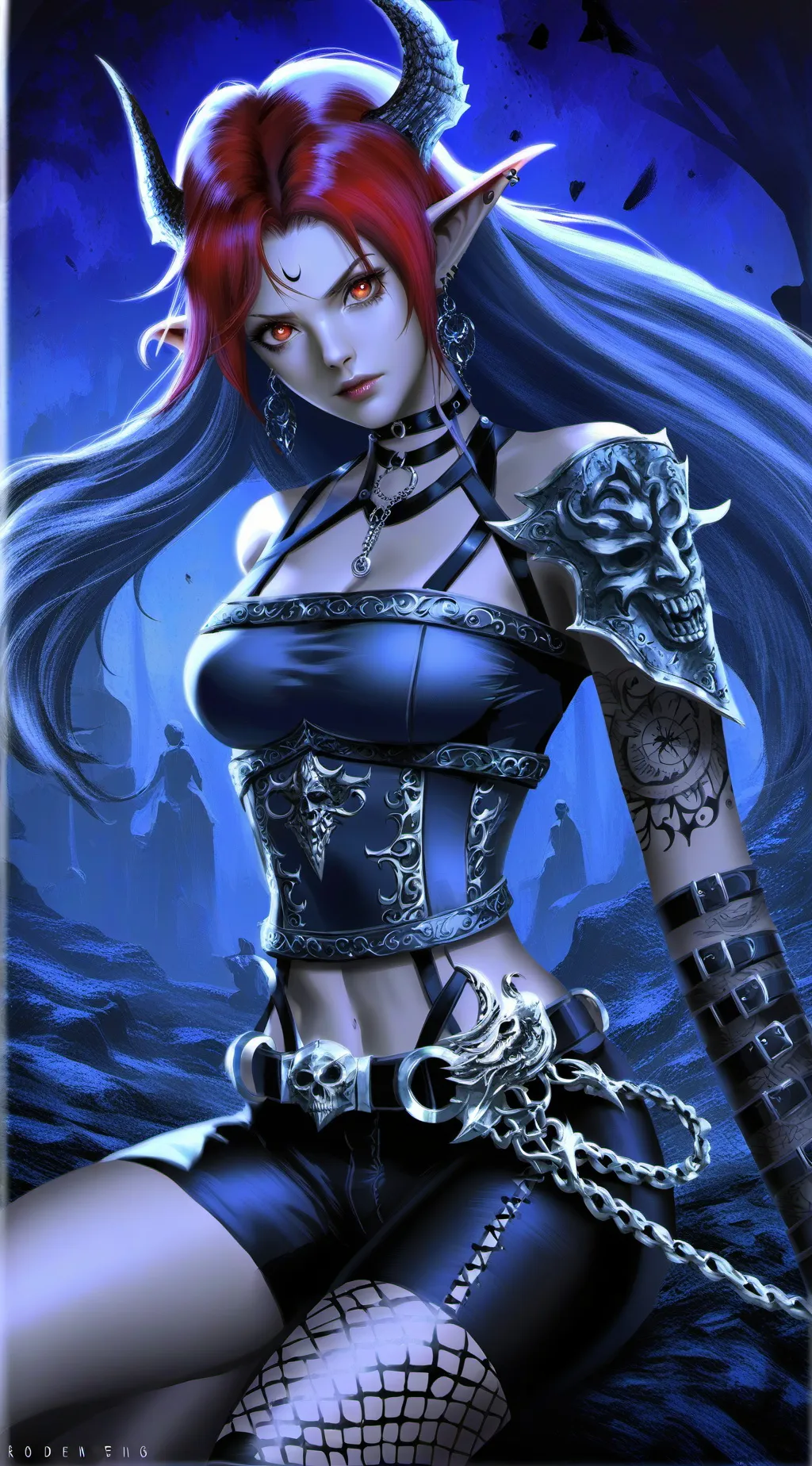 ai character: nimona background