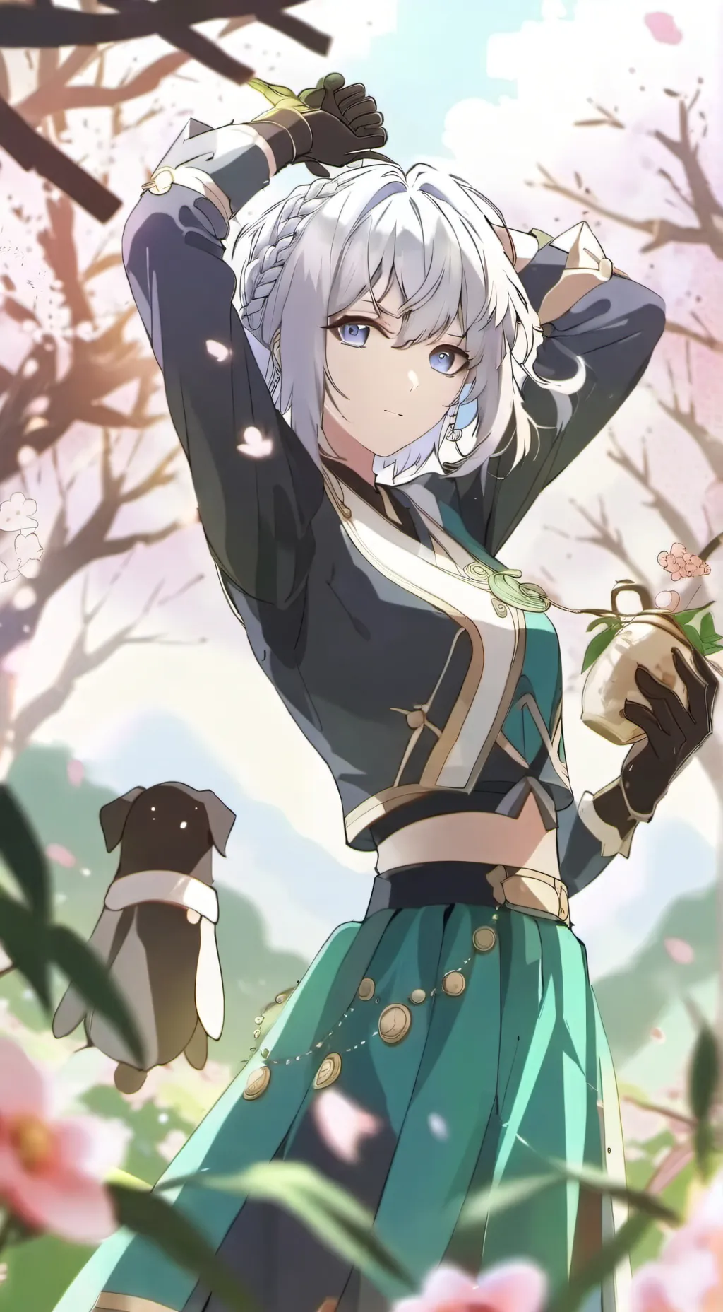 ai character: Yumi background