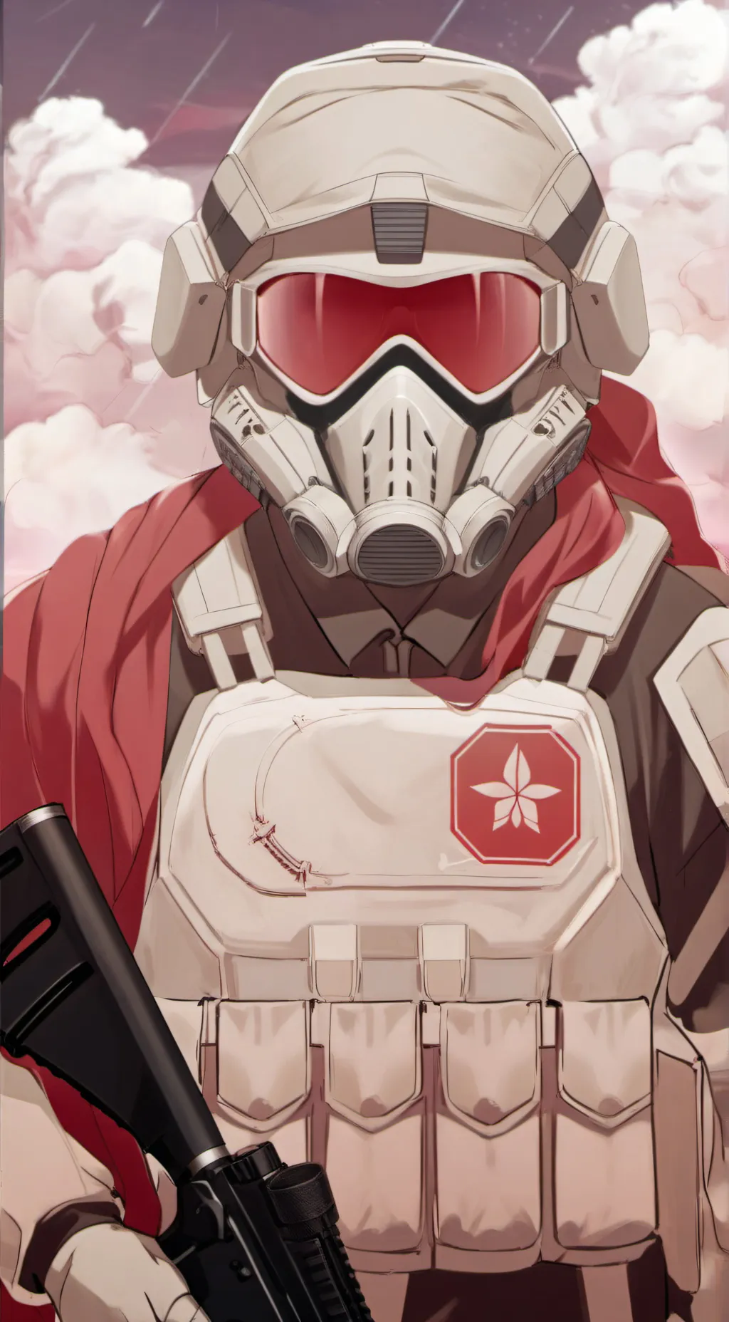 ai character: Phantom background