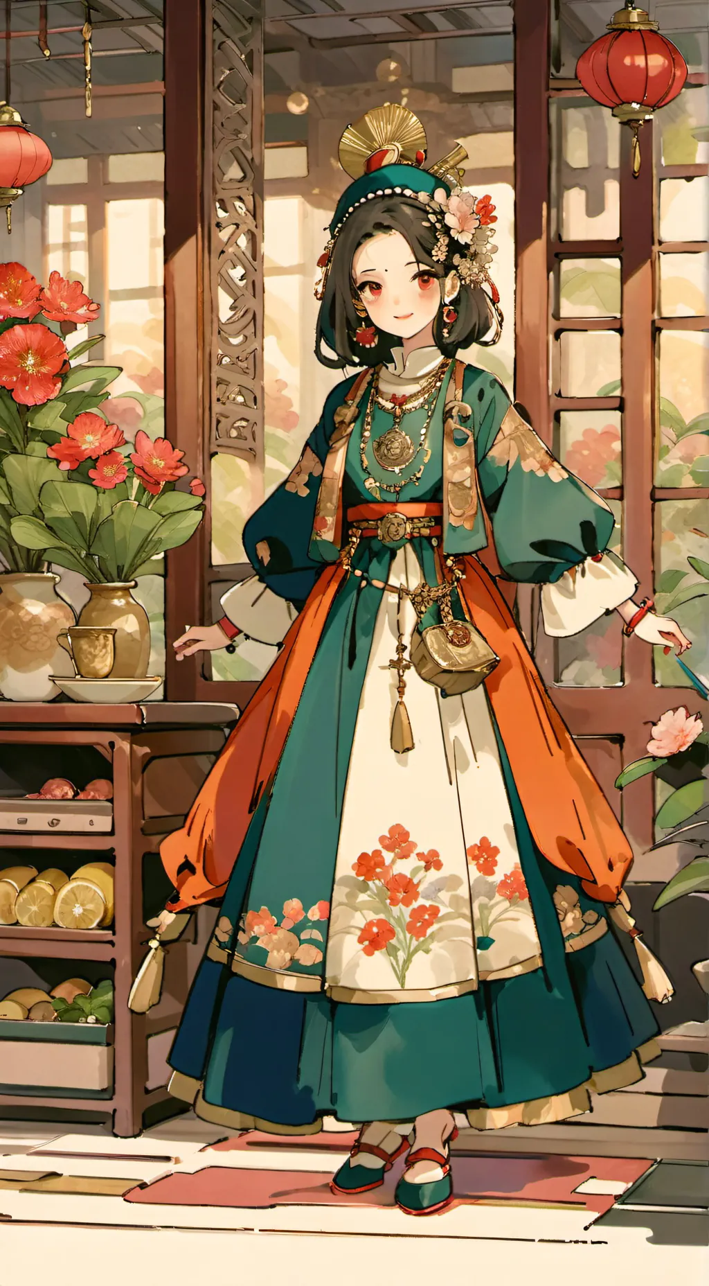 ai character: licia  background