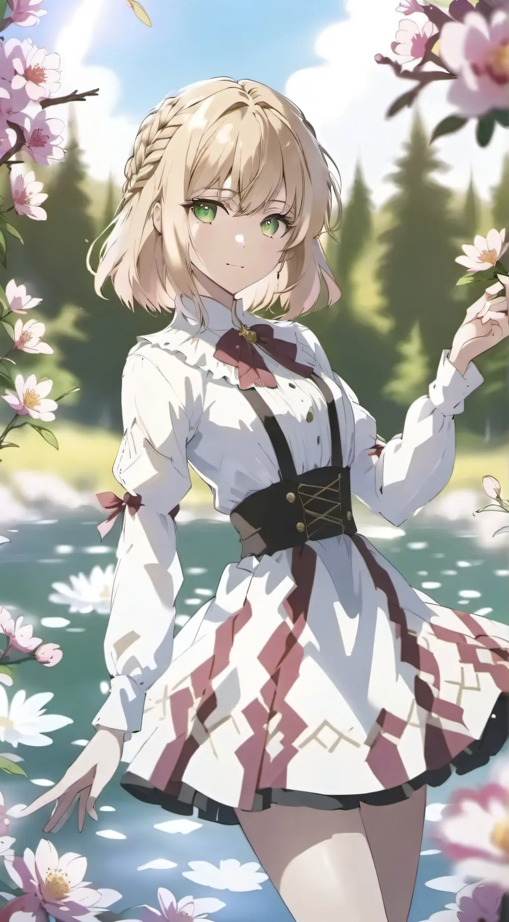 ai character: Leanne  background